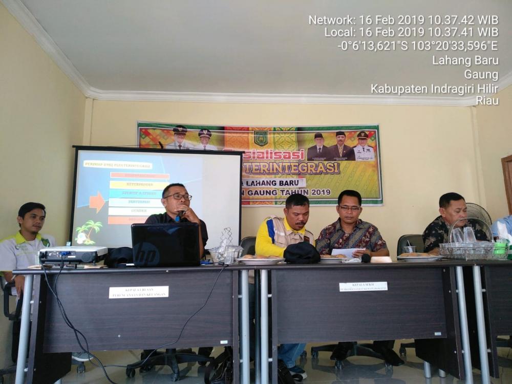 Sosialisasi Program DMIJ Plus Terintegrasi di Desa Lahang Baru