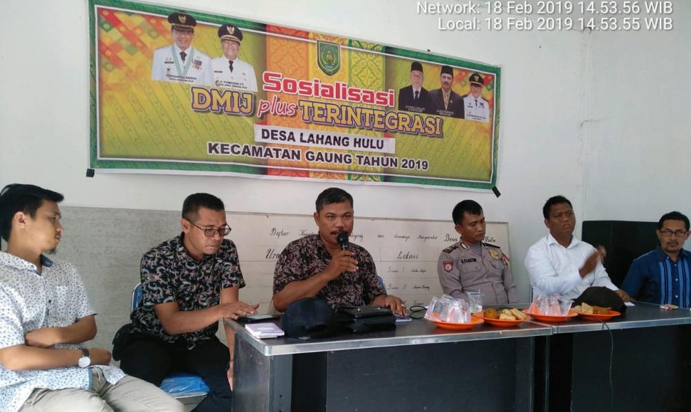 Ridwan: DMIJ Wujudkan Pembangunan Desa, Terimakasih Pak Wardan