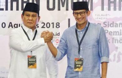 Prabowo-Sandi  Dibuat Pincang, Pendukung Setianya Dicicil Masuk Penjara