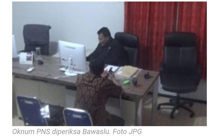 Diduga Kampayekan Prabowo-Sandi di Grup WA, ASN di Periksa Bawaslu