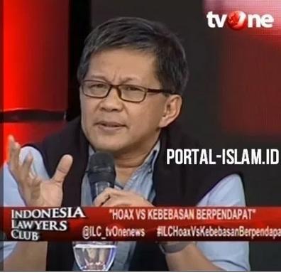'Tembak'Istana, Rocky Gerung: Orang Lihat Ada Black Market of Justice di Istana