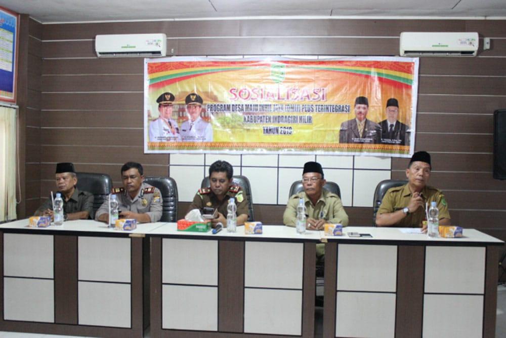 Sosialisasi Program DMIJ Plus Terintegrasi di Kecamatan Tembilahan Hulu 
