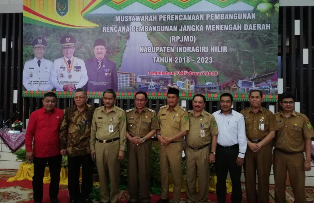 Musrenbang RPJMD Inhil 2018-2023, Bupati Tekankan Progam Peningkatan Ekonomi Dan Kualitas Infrastruktur