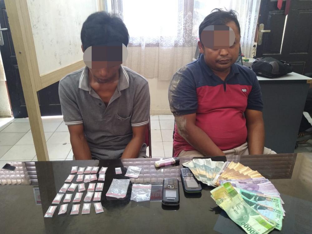 2 Pengedar Shabu Ditangkap Polisi di Pondok dalam Areal Kebun Sawit