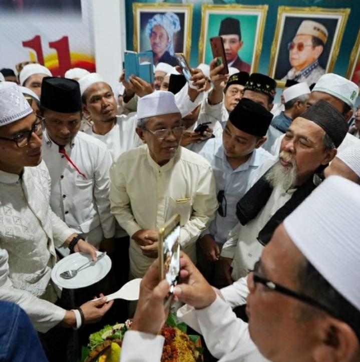 Ini Kata Sandiaga Uno di Depan Para Habaib dan Kyai di Pasuruan