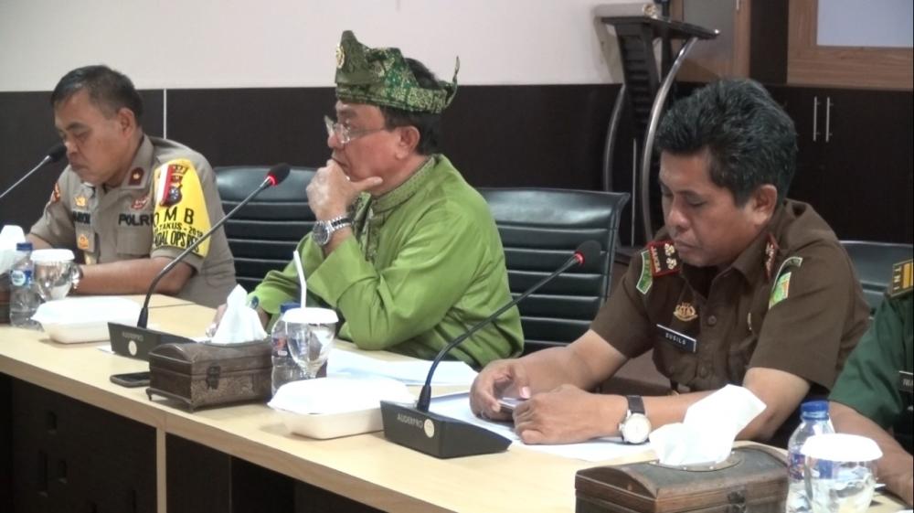 Rapat Evaluasi Forum Silahturrahmi Ulama dan Umara, Bupati Inhil Akomodir Masukan Para Ulama Serta Tokoh Masyarakat