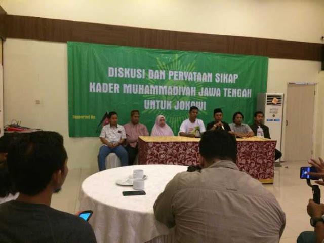 Pimpinan Wilayah Muhammadiyah (PWM) Jateng Tegur Deklarasi Dukung Jokowi 