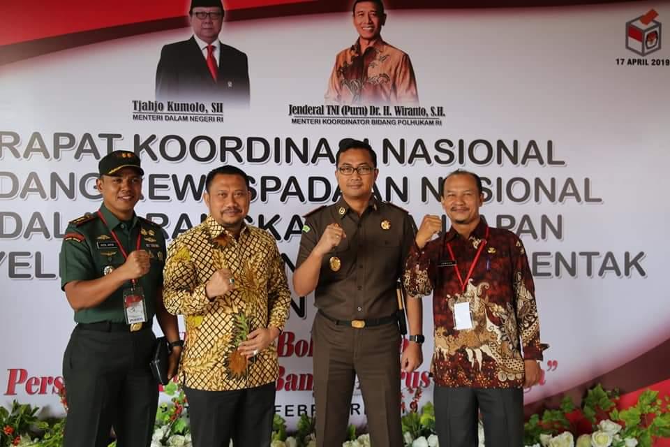 Bupati Kampar Catur : Kampar Siap Jaga Keamanan Pileg dan Pilpres 2019