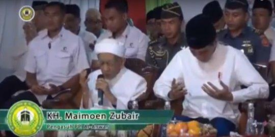 Cawapres No 02 Sandiaga Sebut Mbah Moen Doakan Jokowi dan Prabowo, Tak Perlu Dibesar-besarkan