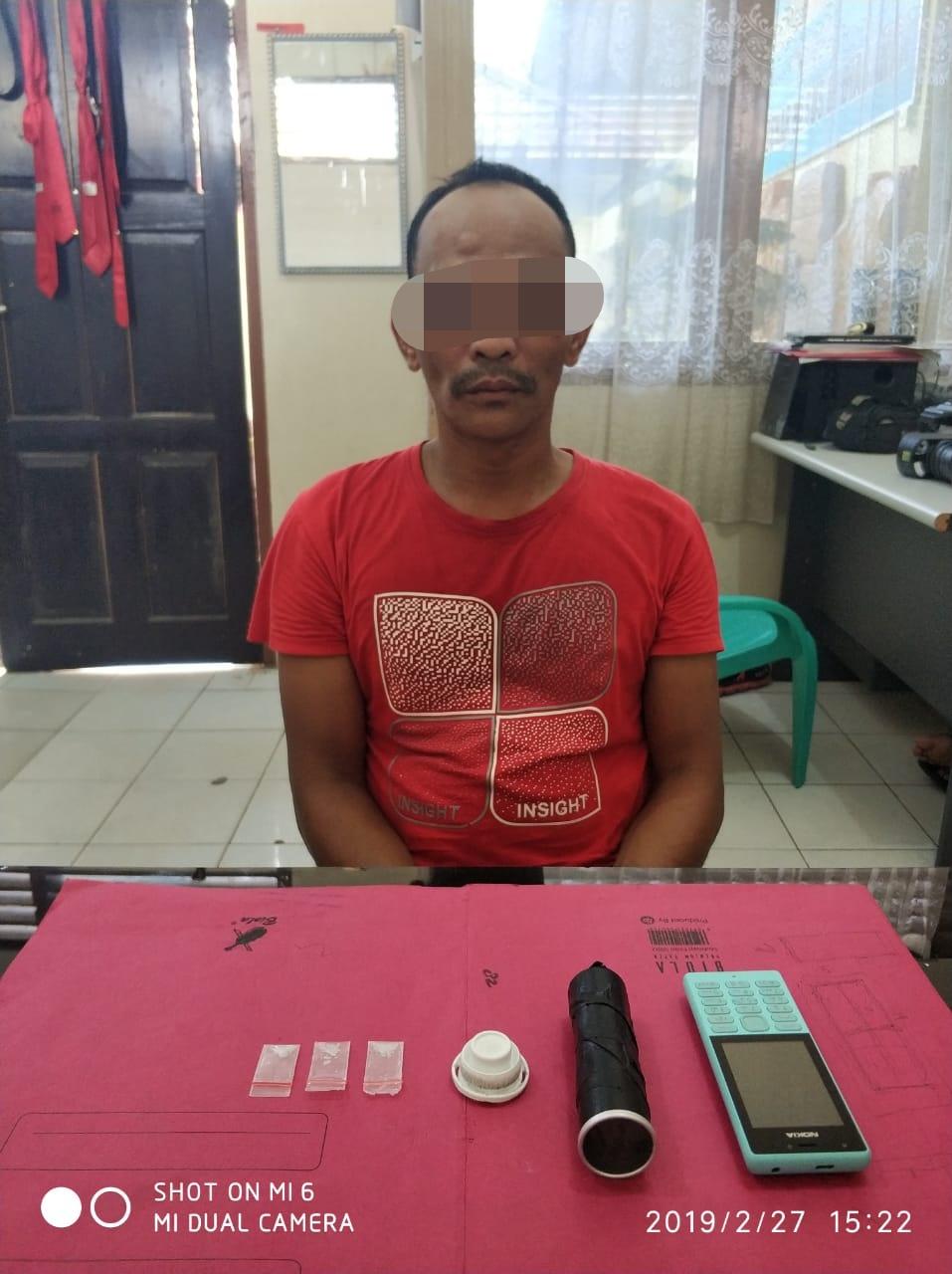 Petualangan DPO Kasus Narkoba ini Berakhir Dijeruji Besi Polres Kampar