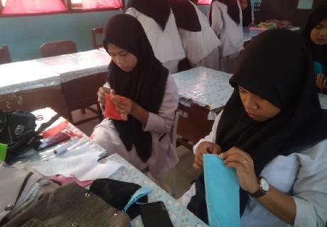 Siswa SMKN Taman Fajar Aceh Hasil kan Ini