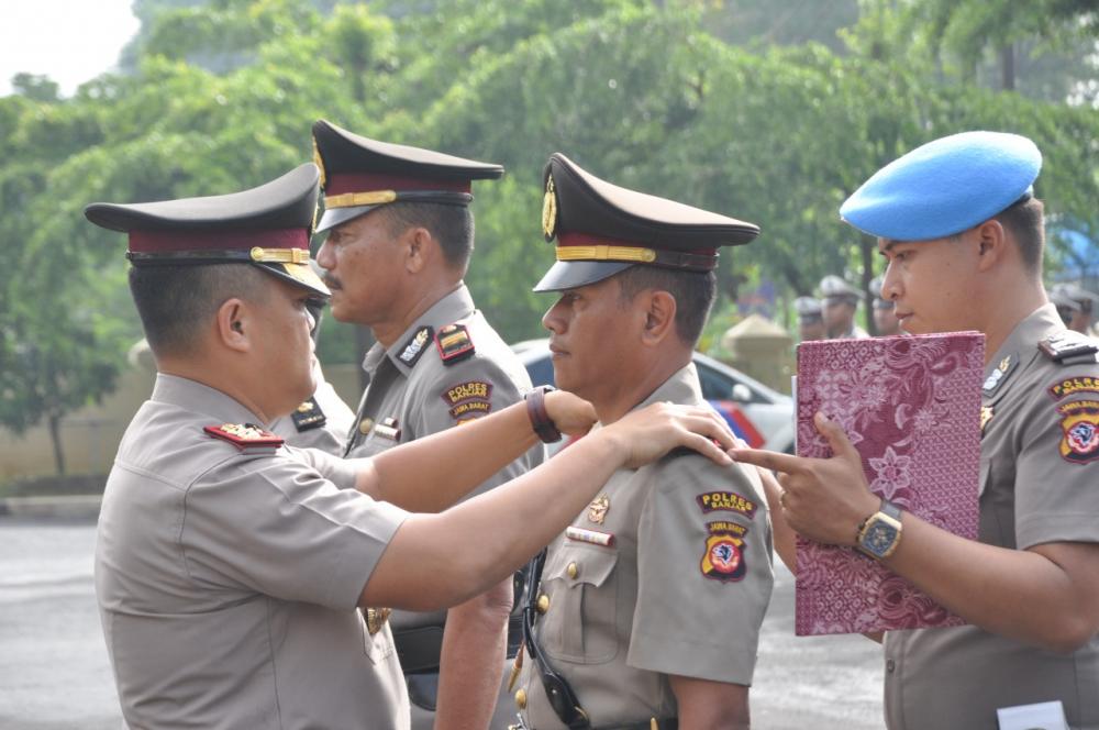 Polres Banjar Melepas Purna Tugas Dua Perwira Satu Perwira Menengah