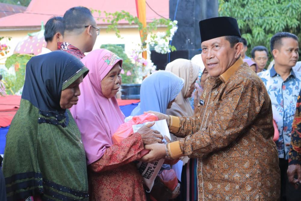 Bupati Intruksikan Jalan Desa Suka Damai segera Dikerjakan 