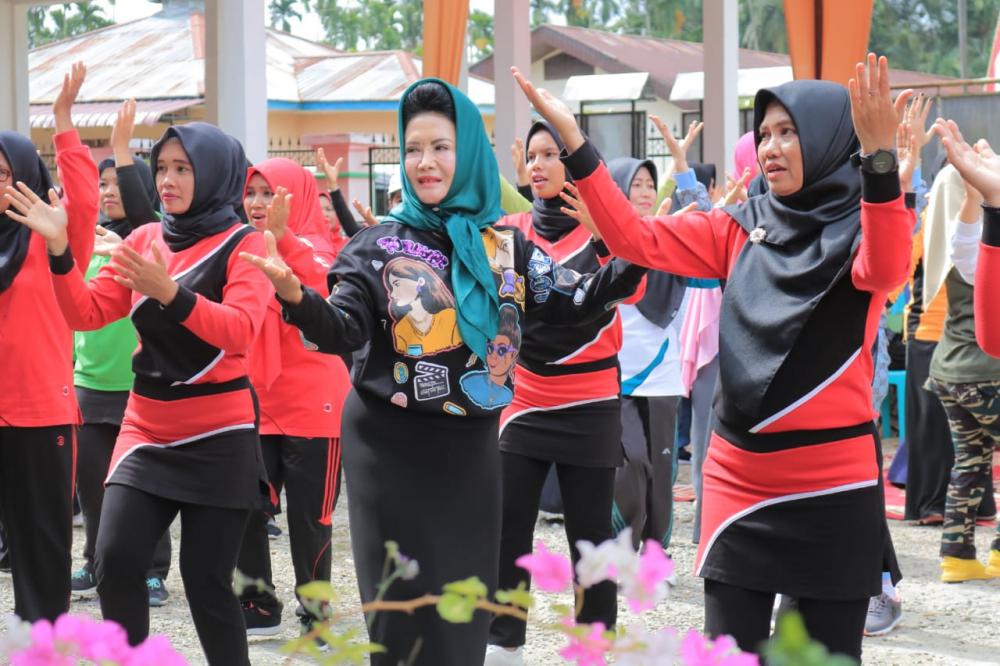 Ketua TP-PKK Rokan Hulu Sudah Persiapkan Timnya Optimis Menang Ditingkat Nasional