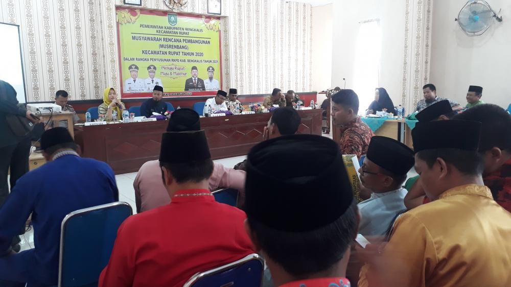 Kecamatan RupatTahun  2020 mendapat alokasi anggaran sebesar Rp63,71 Milyar. 