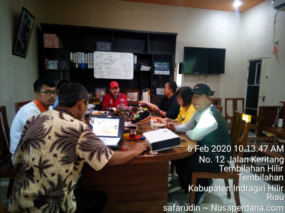 Mulai 2020 Sampai 2025 Program Peremajaan Perkebunan Kelapa Di Inhil 