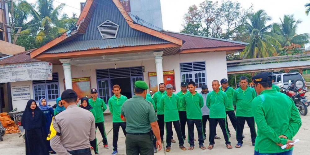 Sinergitas TNI-POLRI Sosialisasikan pencegahan dan penanggulangan Karhutla