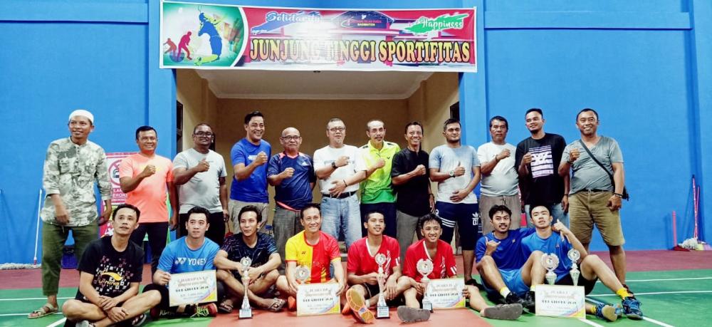 Badminton Open Turnamen Bupati Cup l 2020, Bagan Sinembah Borong Partai Final