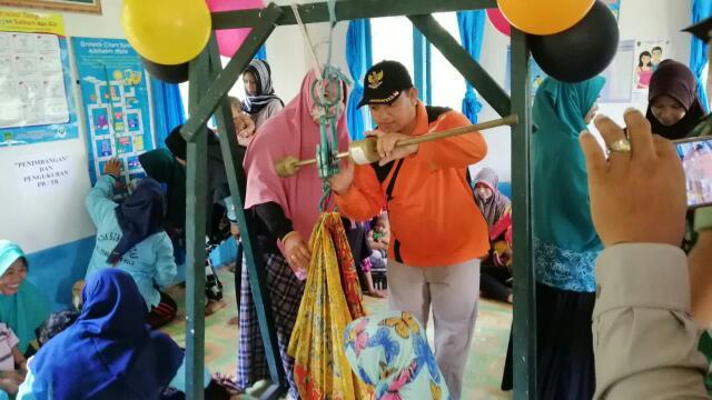 Uniknya Pelaksanaan Program Gerakan Satu Hati di Desa Sungai Intan, Ada Sarapan Berbahan Daun Kelor