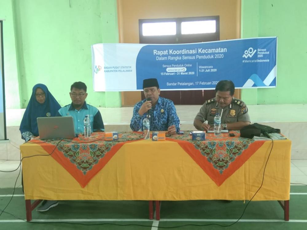 Ketua TP PKK Kabupaten Pelalawan Buka Kegiatan Pembinaan Administrasi PKK Tingkat Kecamatan Ukui Tahun 2020