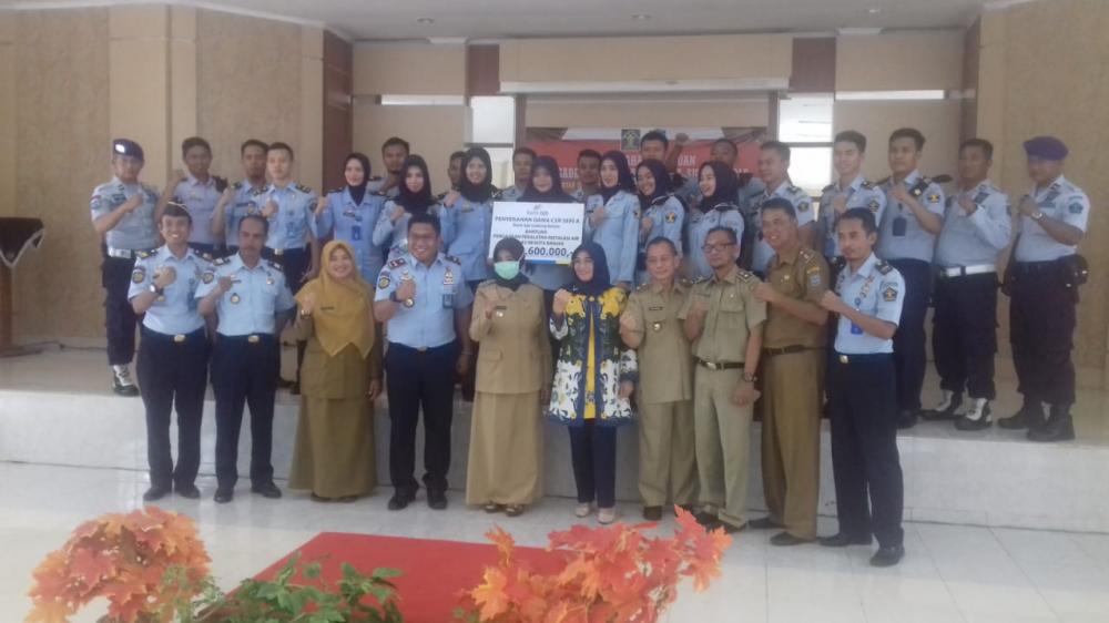Lapas Banjar Terima program CSR