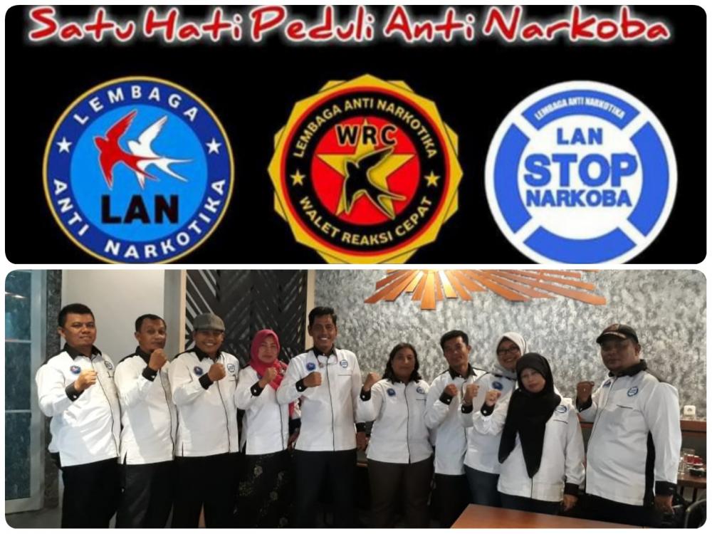 Mari Perangi Narkoba bersama DPC LAN Kabupaten Pelalawan
