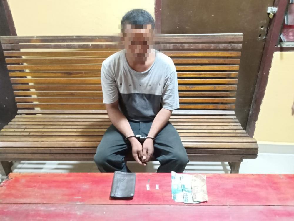 Polisi Ciduk Seorang Pria di Sebuah Tempat Billiard, ini sebabnya..