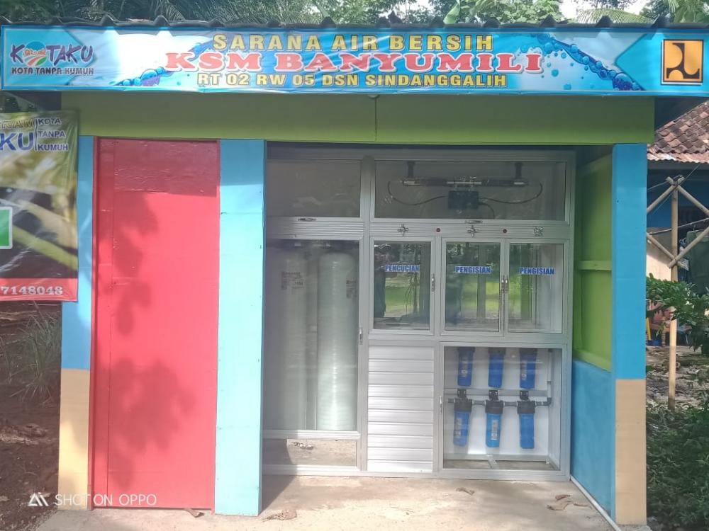 Edi : Program bantuan KOTAKU (kota tanpa kumuh) berupa sarana air bersih Kualitasnya Tidak Baik