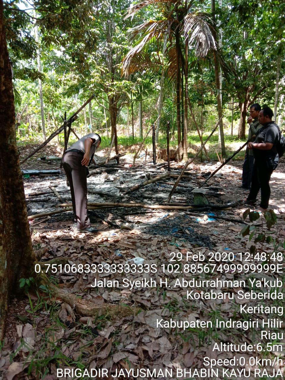 Pondok terbakar 3 Orang Penghuni Dilarikan ke Rumah Sakit