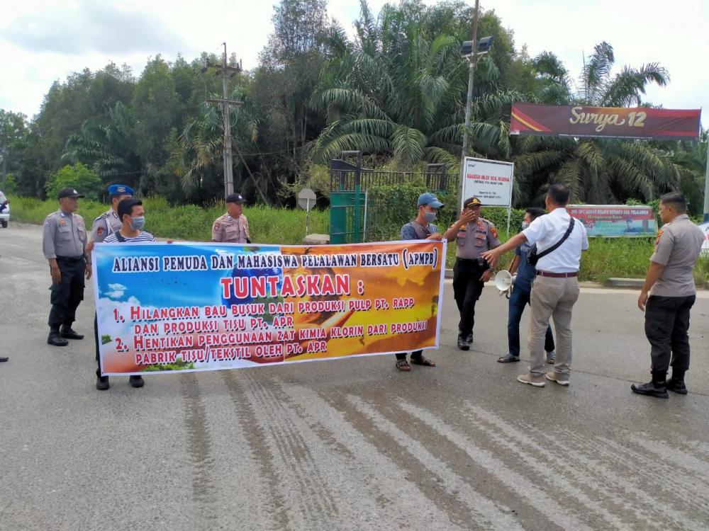 APMPB wakili Masyarakat Pelalawan, Minta RAPP Perhatikan Bau Busuk dan Menyengat dari Pabrik