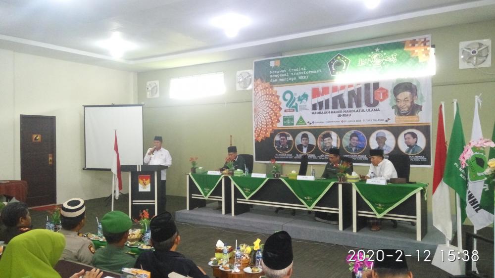90 Peserta Dari Berbagai Daerah Mengikuti MKNU di Inhil, Berikut Tujuannya