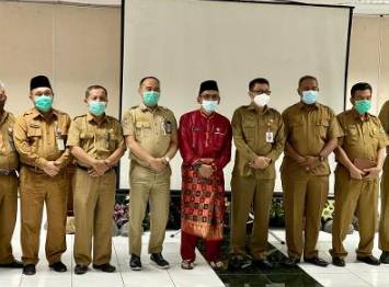 Bappeda Kampar Ekpose Program Prioritas Kampar di Bappeda Propinsi Riau