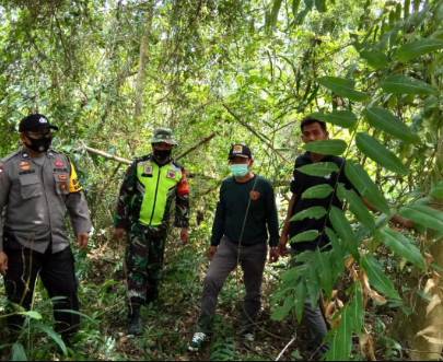 Babinsa Koramil 05/ Rupat Lakukan Patroli Daerah Rawan Karhutla