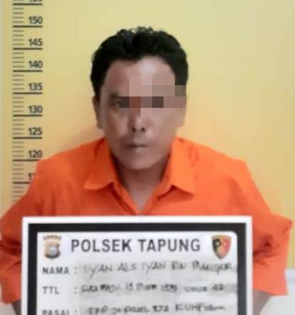Tipu Korbannya Rp 60 Juta, Pelaku Ditangkap Unit Reskrim Polsek Tapung Diwilayah Rohul
