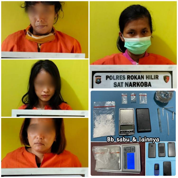 Grebek Hotel Skip Bagan Batu, Polisi Amankan Sejumlah Wanita Terkait Sabu