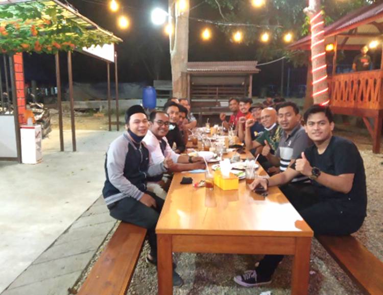 Ketua PD IWO Riau Kavila Somarito Anjangsana ke PD IWO Kabupaten Indragiri Hilir