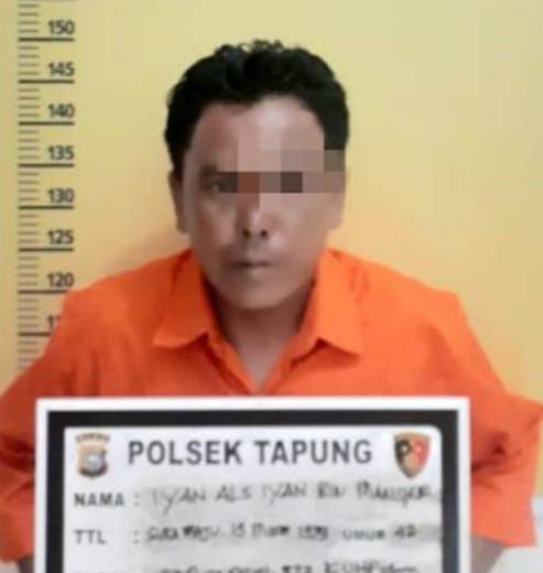 Pelaku Penipuan Berhasil Ditangkap Unit Reskrim Polsek Tapung, Korban Alami Kerugian Rp 60 Juta