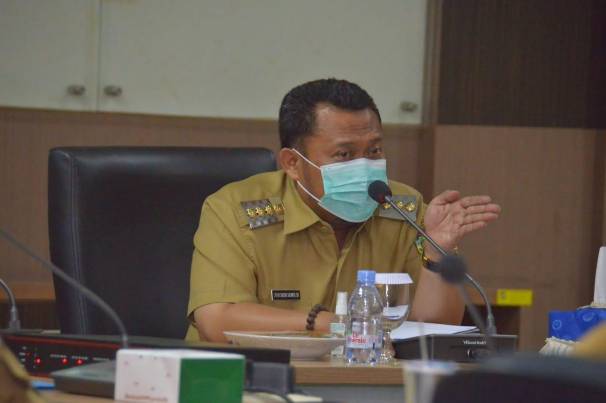 Bupati Kampar Pimpin Rapat Khusus Evaluasi Kinerja OPD