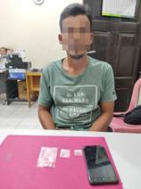 Lagi, Seorang Pengedar Sabu Ditangkap Resnarkoba Polres Kampar di Kelurahan Pulau Bangkinang