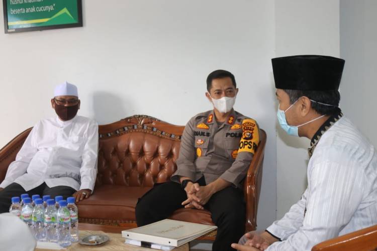 Kapolres Inhil Silaturahim ke Pengurus Cabang Nahdlatul Ulama (PCNU) Kabupaten Inhil