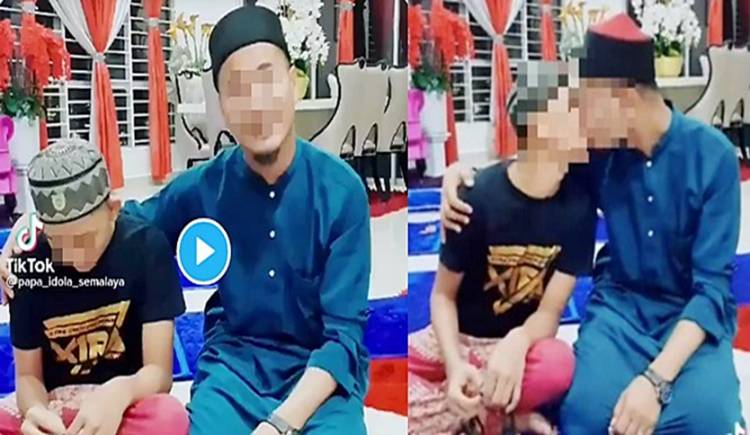 Seorang Pria Bagikan Video Cium Bibir Anak Lelaki di TikTok, Kini Diburu Polisi