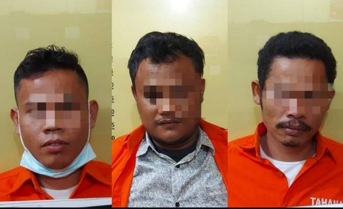 Polsek Tapung Hulu Tangkap 3 Pelaku Pengeroyokan, 2 Lainnya Masih DPO
