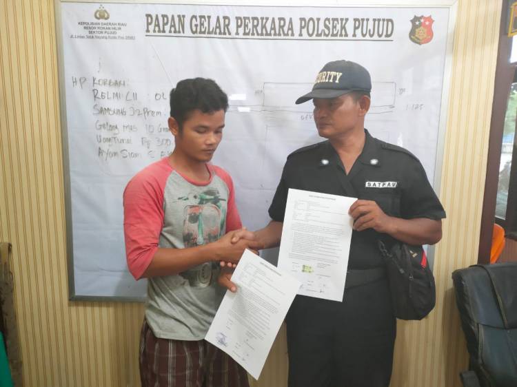 PT KASS Berdamai dengan Pelaku Ninja Sawit, Kapolsek Pujud Dukung Program Kapolri