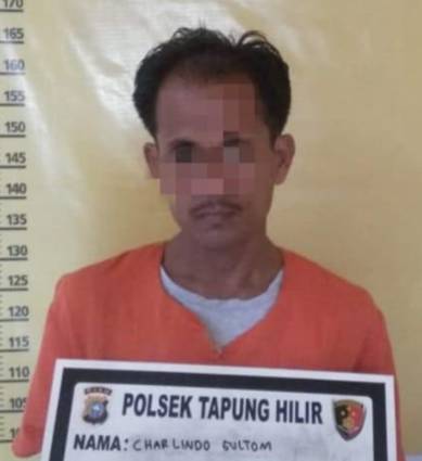 Polsek Tapung Hilir Tangkap Seorang Pengedar Sabu di Desa Tapung Makmur