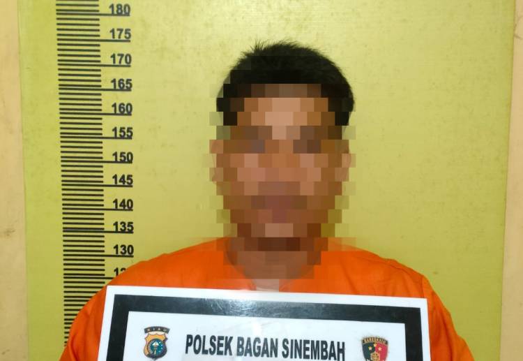 Tim Opsnal Polsek Bagan Sinembah Ringkus DH di Balam KM 26, ini Barang Buktinya