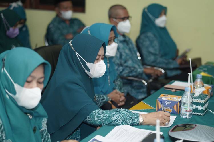 Ketua TP PKK Inhil Zulaikhah Wardan Ikuti Pembekalan Kader PKK Pro Sehat yang Ditaja TP PKK Pusat