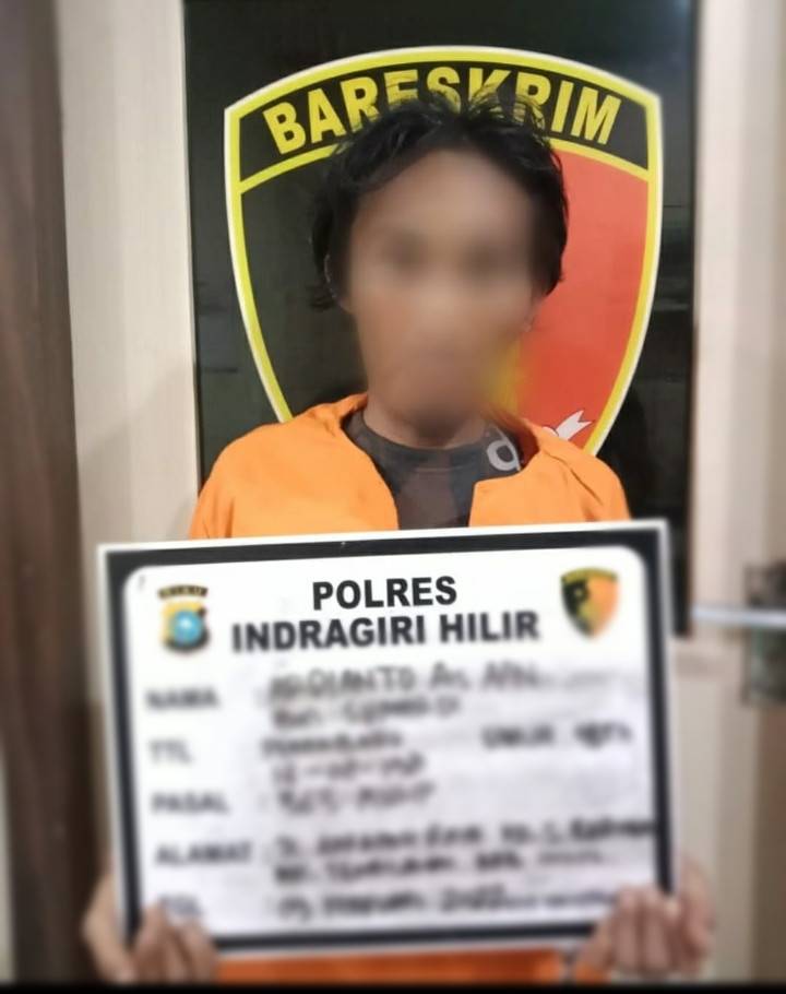 Satreskrim Polres Inhil Ciduk Pelaku Pencurian Sepeda Motor