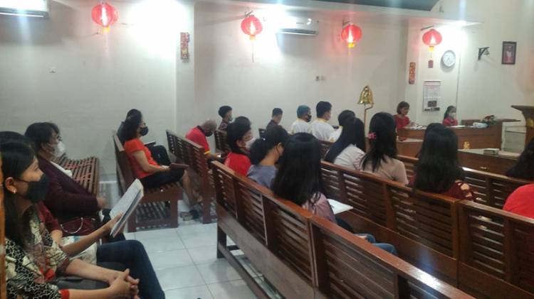 Umat Khonghucu di Kota Banjar Laksanakan Ibadah Sembahyang Awal Tahun