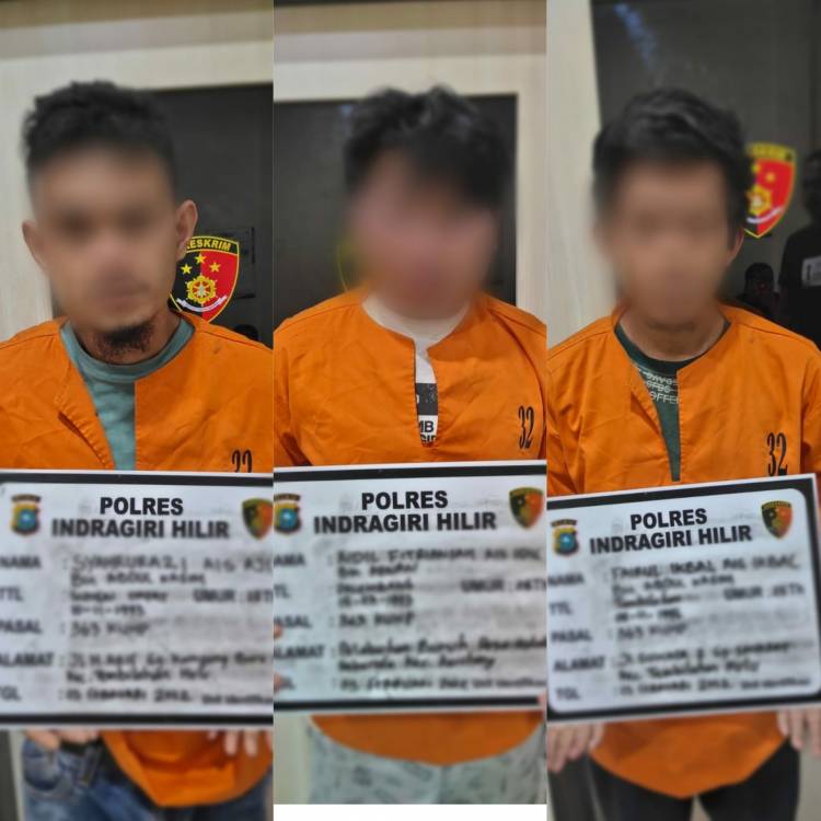 Polres Inhil Ungkap Pelaku Pencurian Sepeda Motor Milik Sekretaris Daerah Kabupaten Indragiri Hilir