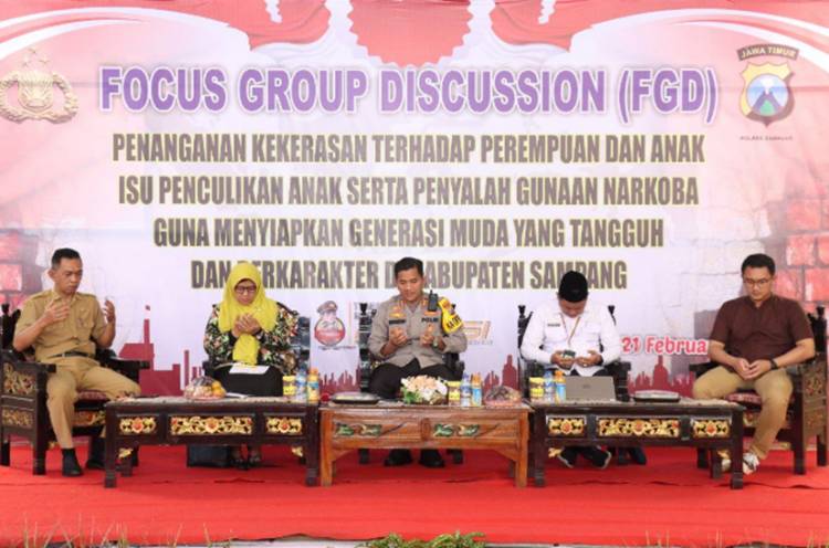 Polres Sampang Gelar FGD, Siapkan Generasi Muda yang Tangguh dan Berkarakter